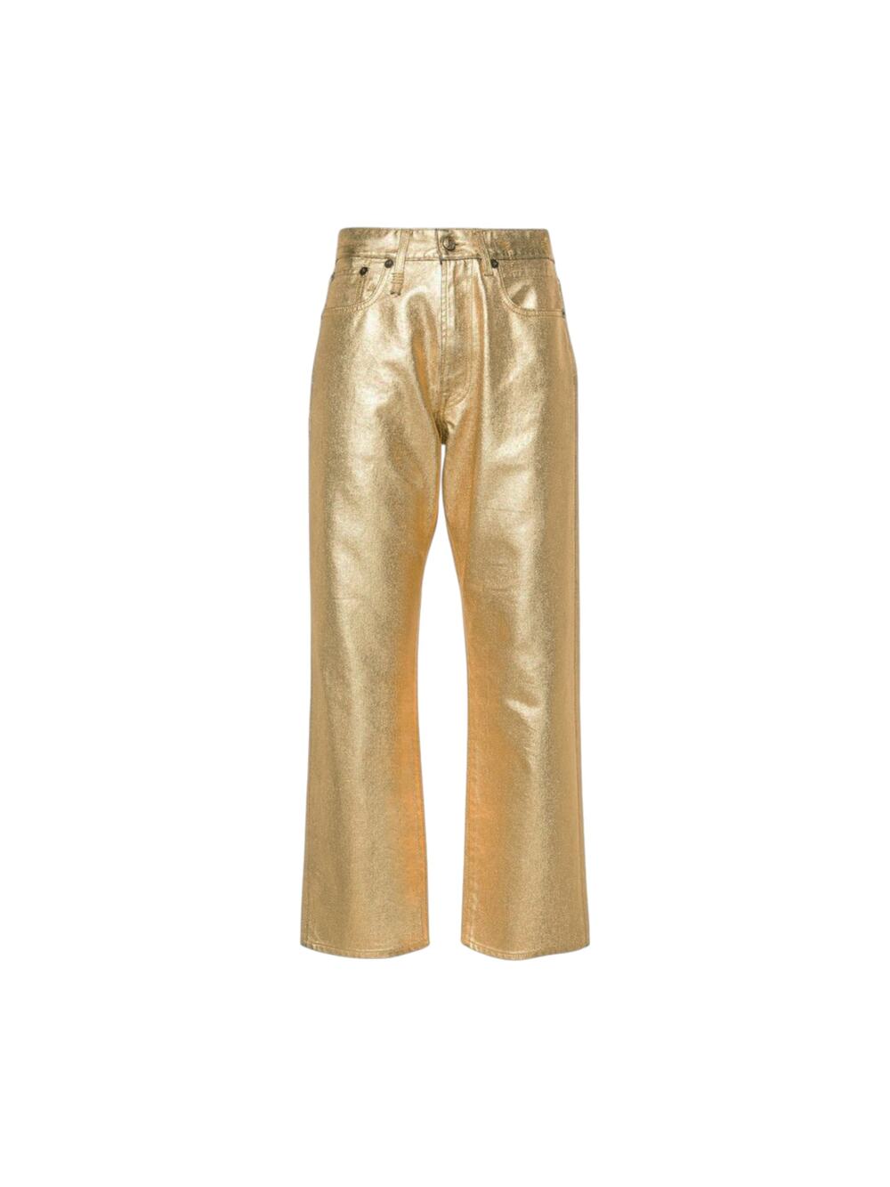 R13 Boyfriend Jean in Gold Indigo 24